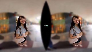 Amoral asian vixen VR hot video